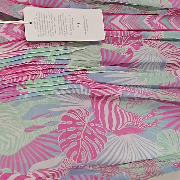 TAJ midi dress with zebra print - Picture 3 of 9